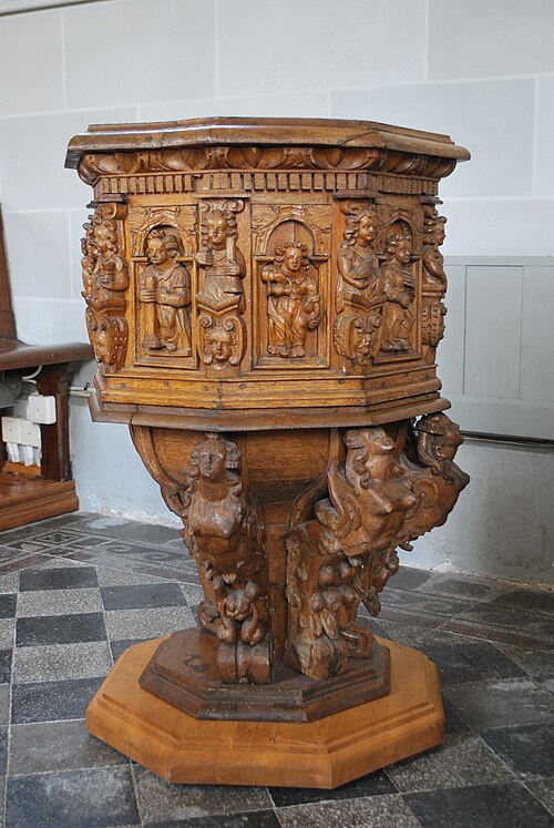 Arrie kyrka, interno