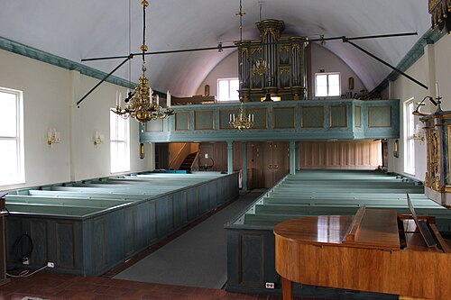 Djura kyrka, intérieur