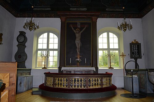 Gryteryds kyrka, interno