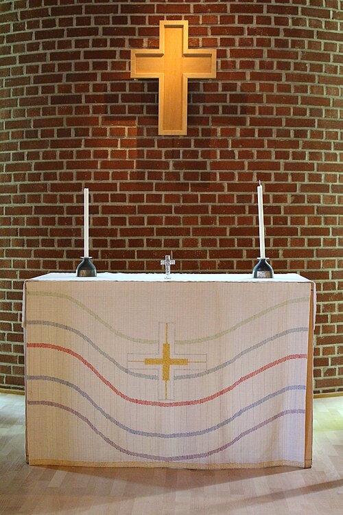 Gröndals kyrka, interno