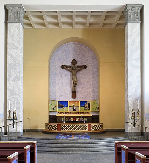 Överluleå kyrka, intérieur