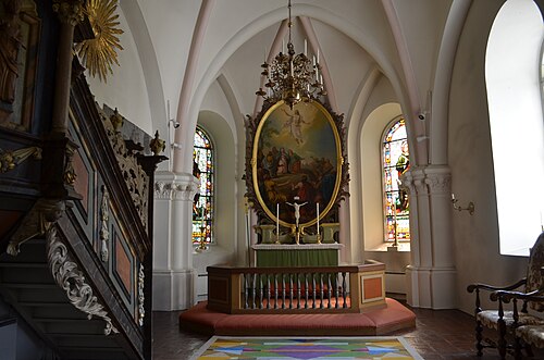 Fägre kyrka, intérieur