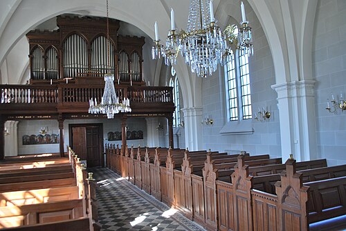 Arrie kyrka, interno