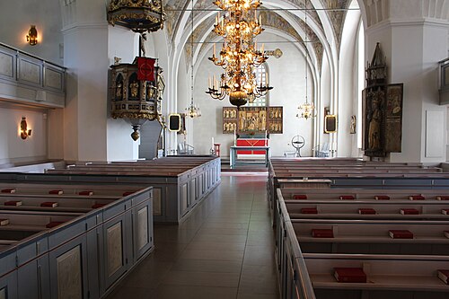 Bollnäs kyrka, interno
