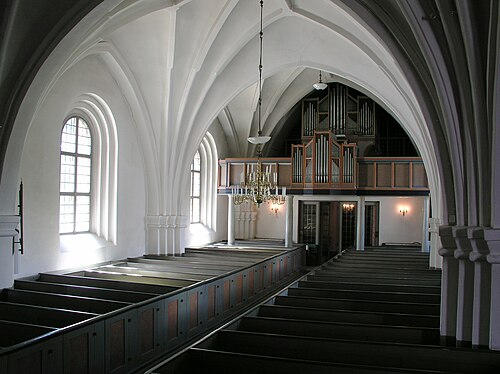Löderups kyrka, intérieur