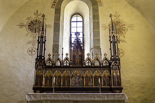Sundre kyrka, interno