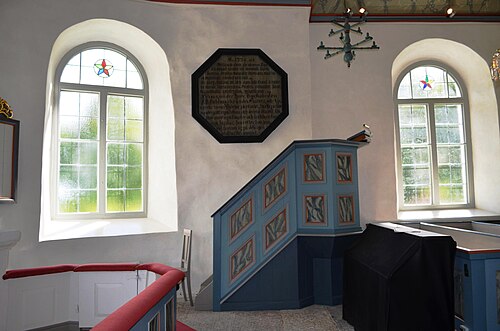 Södra Björke kyrka, intérieur