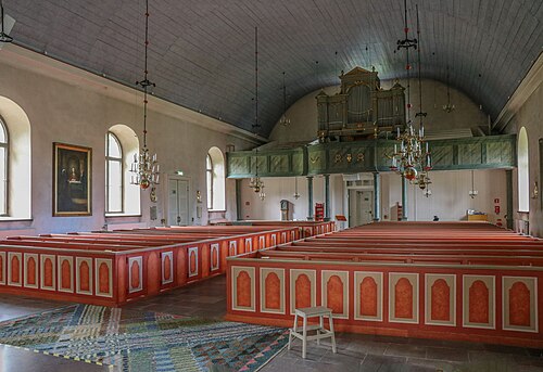 Torsås kyrka, intérieur