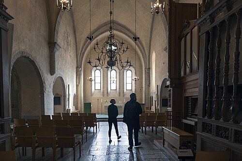 Vreta klosters kyrka, interno