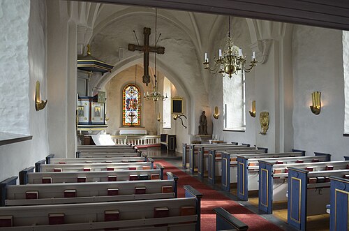 Överjärna kyrka, interno