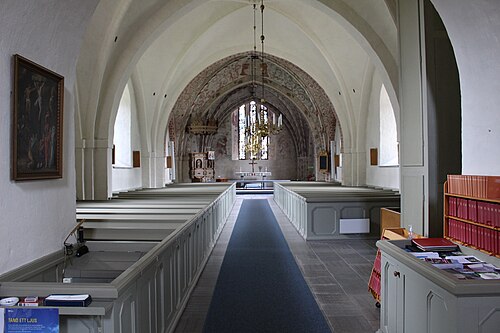 Björksta kyrka, interno