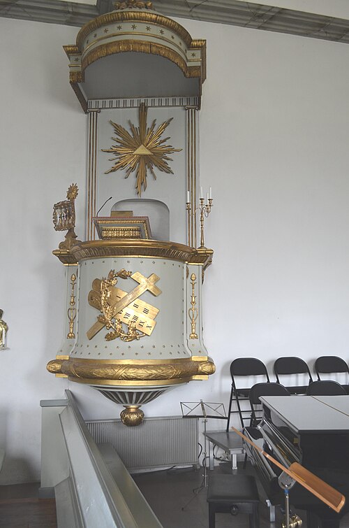 Häradshammars kyrka, interno