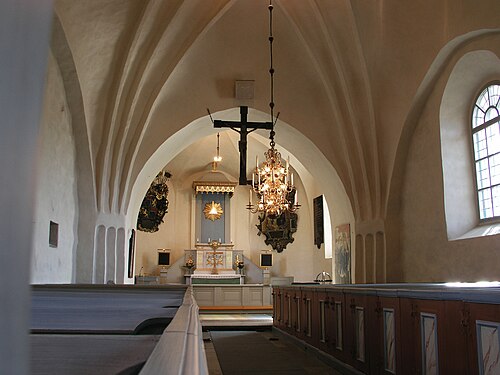 Salems kyrka, intérieur