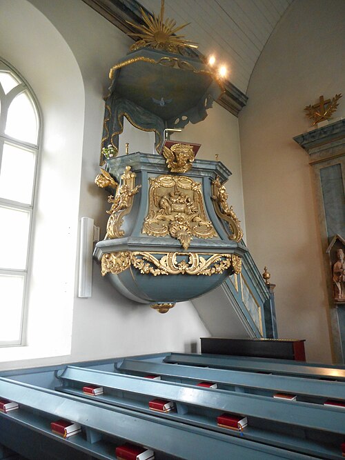 Frösö kyrka, interno