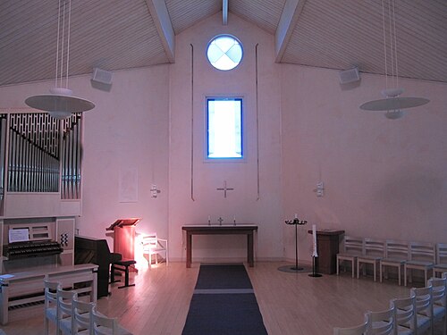 Hemlingby kyrka, intérieur