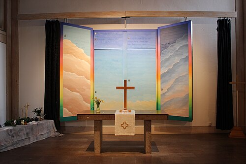 Maria kyrka, interno