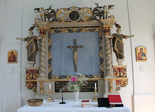Mistelås kyrka, interno