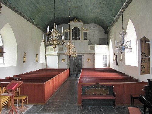 Skummeslövs kyrka, interno