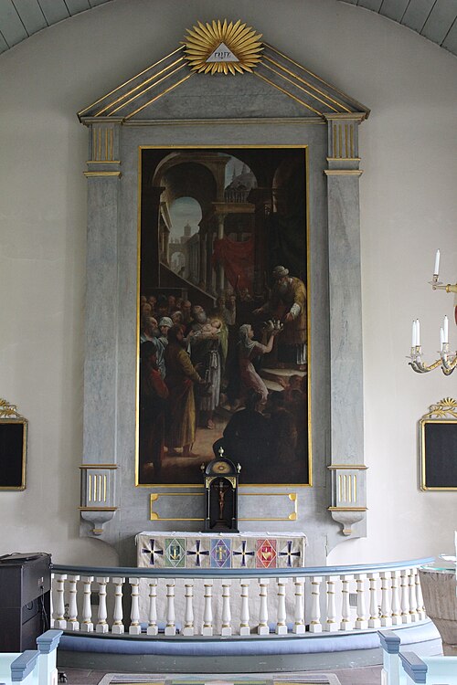 Vapnö kyrka, intérieur