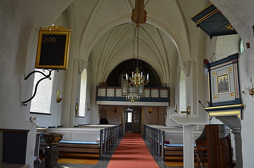 Överjärna kyrka, interno