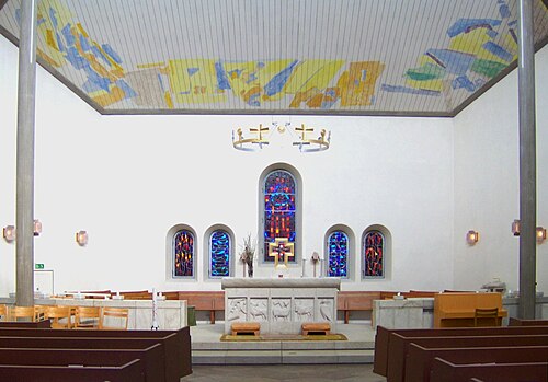 Sankta Birgitta kyrka, interno