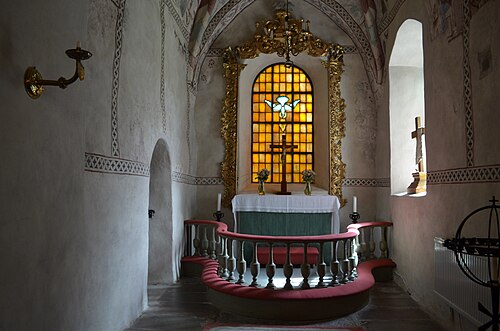 Lids kyrka, interno