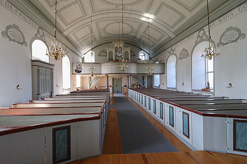 Stenåsa kyrka, interno
