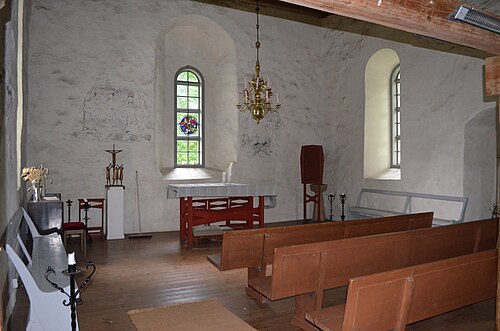 Brunneby kyrka, interno