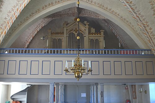 Hagebyhöga kyrka, interno