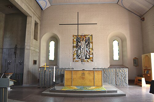 Vists kyrka, interno