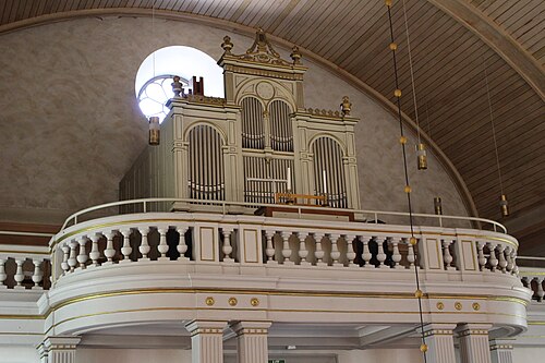 Väddö kyrka, interno