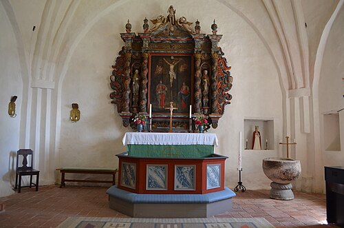Spelviks kyrka, intérieur
