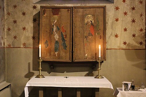 Mariakyrkan, interno