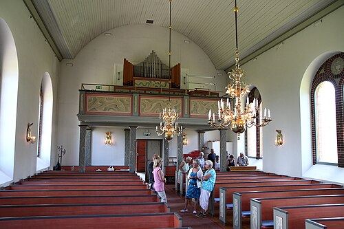 Ornunga kyrka, intérieur