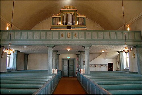 Segersta kyrka, intérieur
