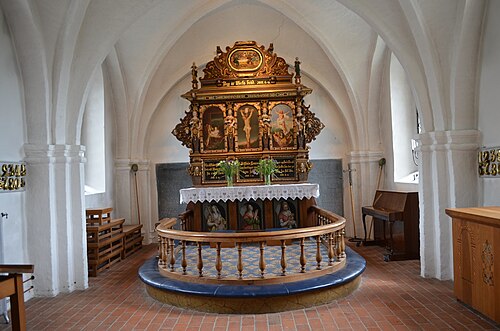 Vellinge kyrka, interno