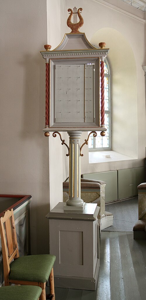 Blidsbergs kyrka, interno