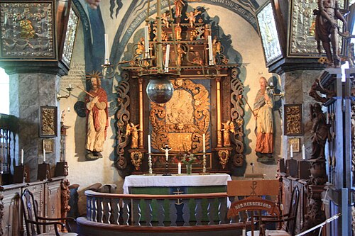 Brahekyrkan, intérieur