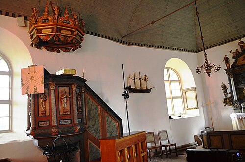 Eskilsäters kyrka, interno