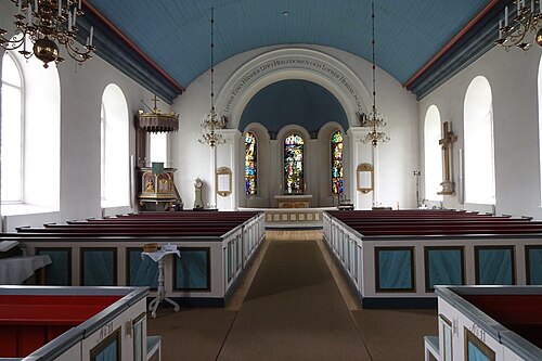 Ytterby kyrka, interno