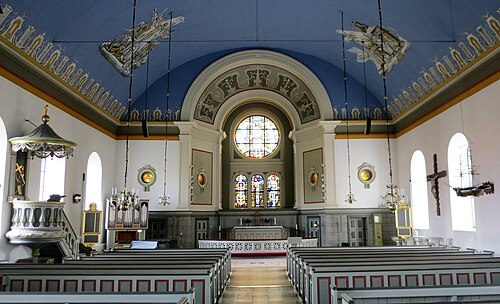 Sankt Clemens kyrka, interno