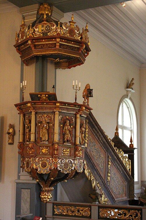 Alsters kyrka, interno