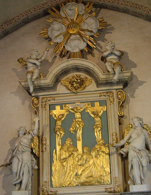 Almunge kyrka, interno