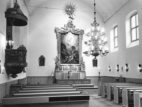 Finska kyrkan, intérieur