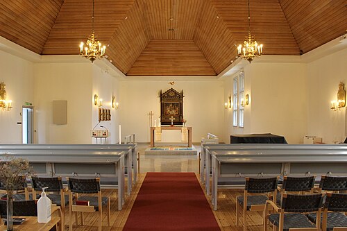 Nylöse kyrka, interno