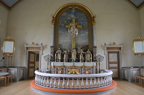 Sankt Peders kyrka, interno