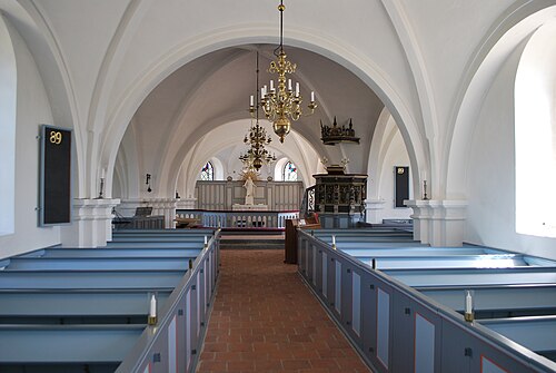 Önnarps kyrka, intérieur