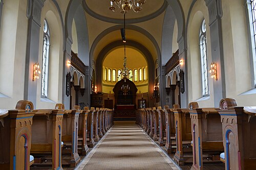 Österslövs kyrka, interno
