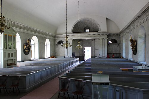 Forsmarks kyrka, interno