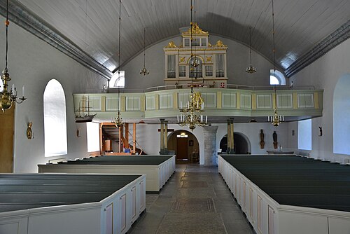 Föra kyrka, intérieur